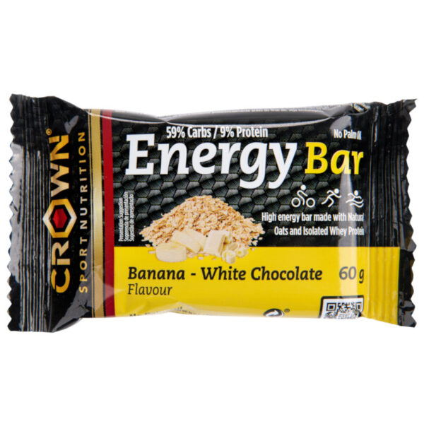 energy bar banana white chocolate flavisport